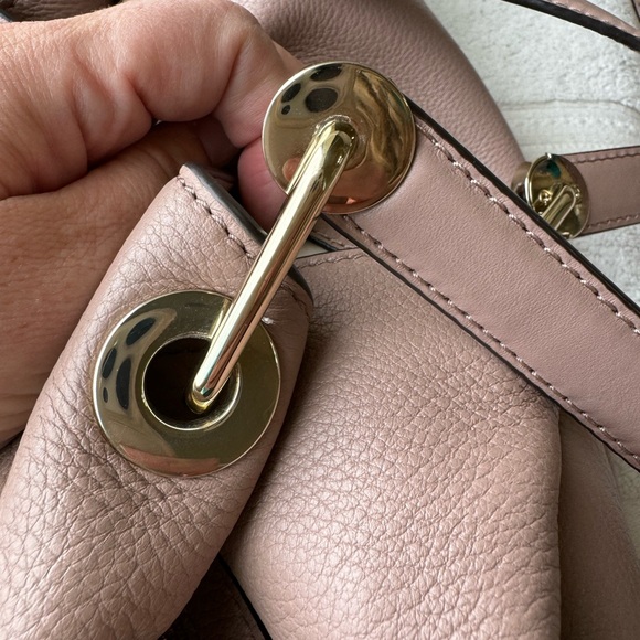 Michael Kors Soft Leather Baby Pink Purse - Picture 12 of 14